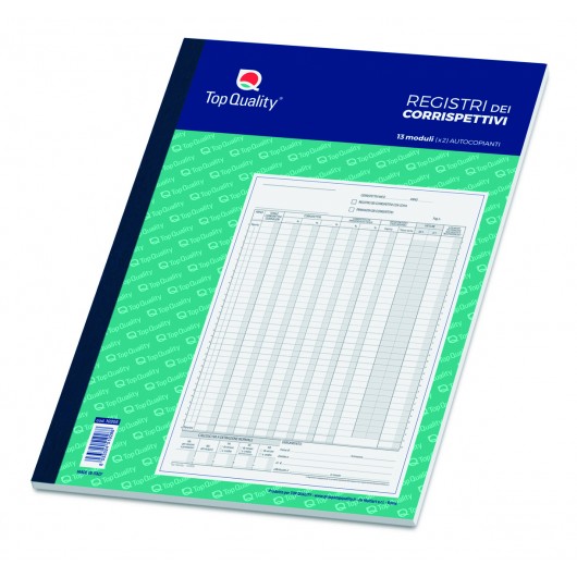 RG.CORRISPETTIVI 13X2 COPIE T.Q. 29,7x21,5 CM. 5PZ.         