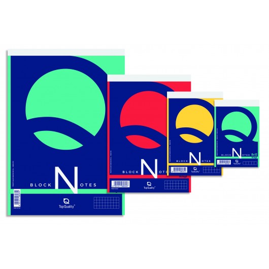 BLOK NOTES TOP QUALITY 15X21 70FG.5MM. 10247 10PZ.          