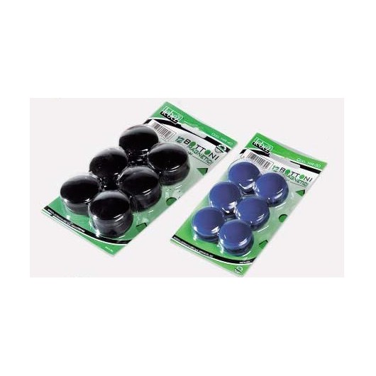 BOTTONI MAGNETICI CM.3 MR-30-BL BLU 12PZ.                   