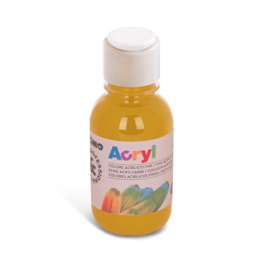 COLORI ACRILICI 125ML.CMP OCRA GIALLA                       