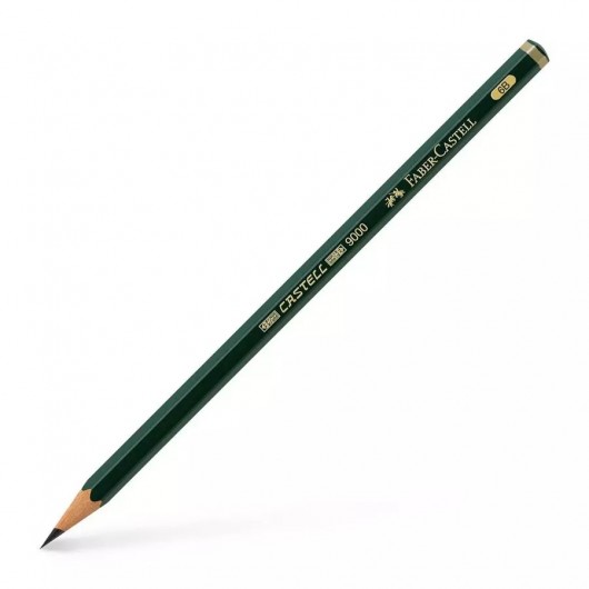 MATITE FABER CASTELL 9000 6B       12PZ.                    