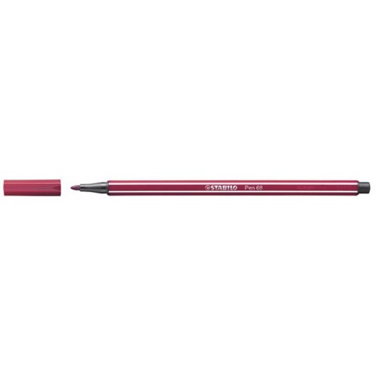 PEN.STABILO 68 PORPORA             10PZ.                    