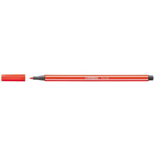 PEN.STABILO 68 ROSSO CHIARO        10PZ.                    