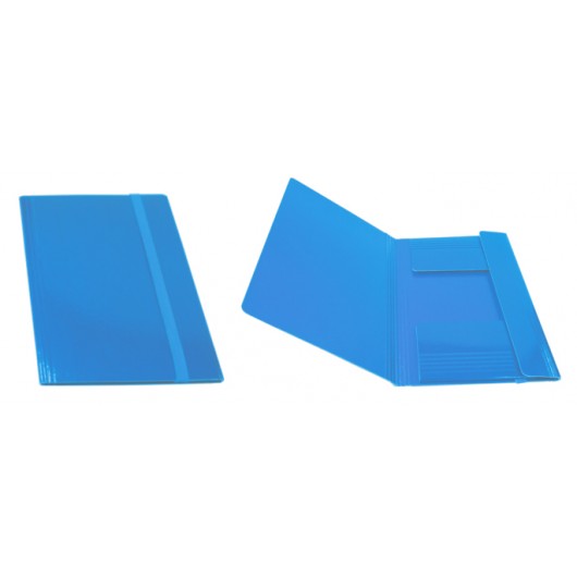 RACC.DISEGNO 35X50 CROMA AZZURRO C/ALETTE                   