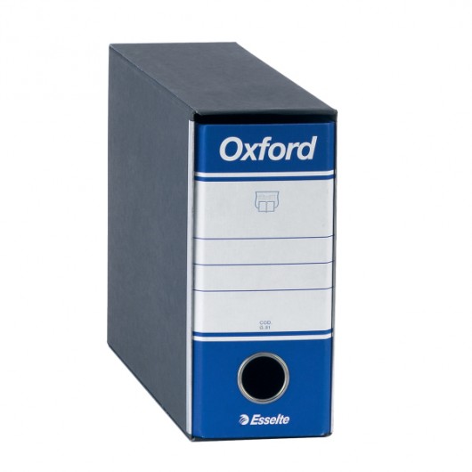 REGISTRATORI ESSELTE G81 23X18X8 BLU                        