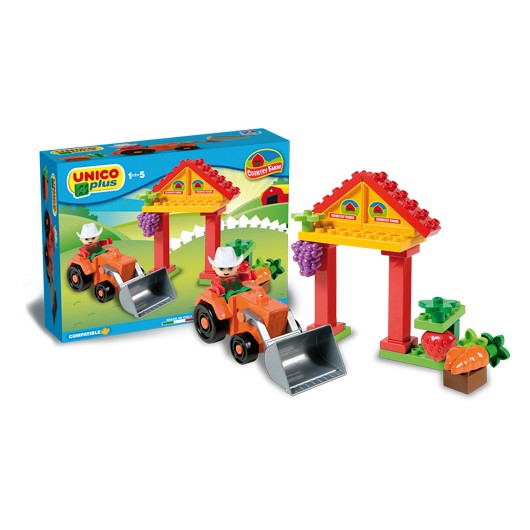 UNICOPLUS MINI FARM 20 BLOCKS + 1 FIGURA                    