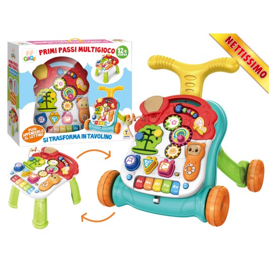 GOGO - PRIMI PASSI 2 IN 1 CON LUCI E SUONI                  