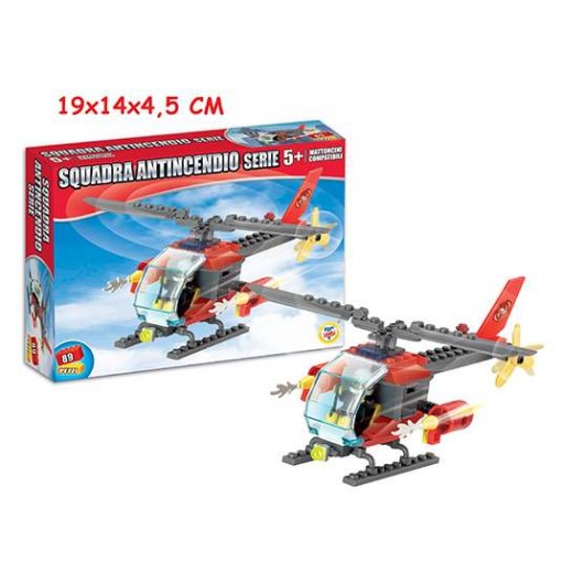 COSTRUZIONI CLICK CLACK ELICOTTERO ANTINC. 89PZ.            