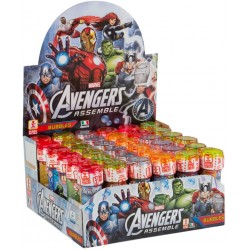 EXPO BOLLE DI SAPONE AVENGERS 60ML.36PZ.                    