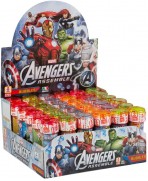 EXPO BOLLE DI SAPONE AVENGERS 60ML.36PZ.                    